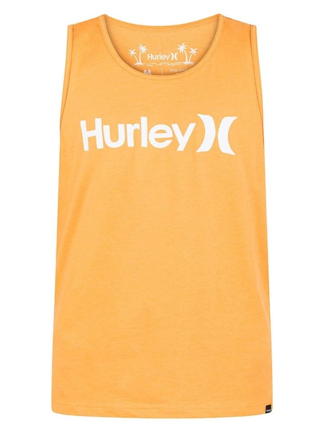 Hurley Top w kolorze pomarańczowo-białym rozmiar: M