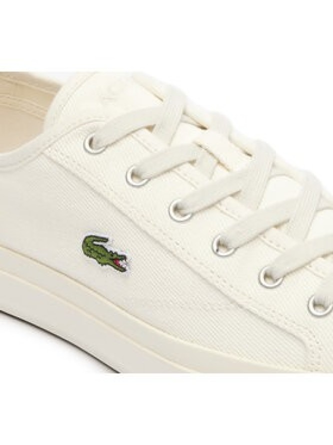 Lacoste Tenisówki Backourt 747CMA0005 Écru