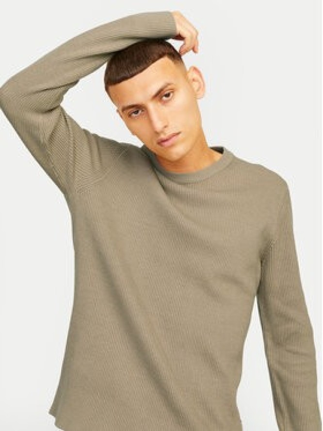 Jack&Jones Sweter Perfect 12257771 Beżowy Regular Fit