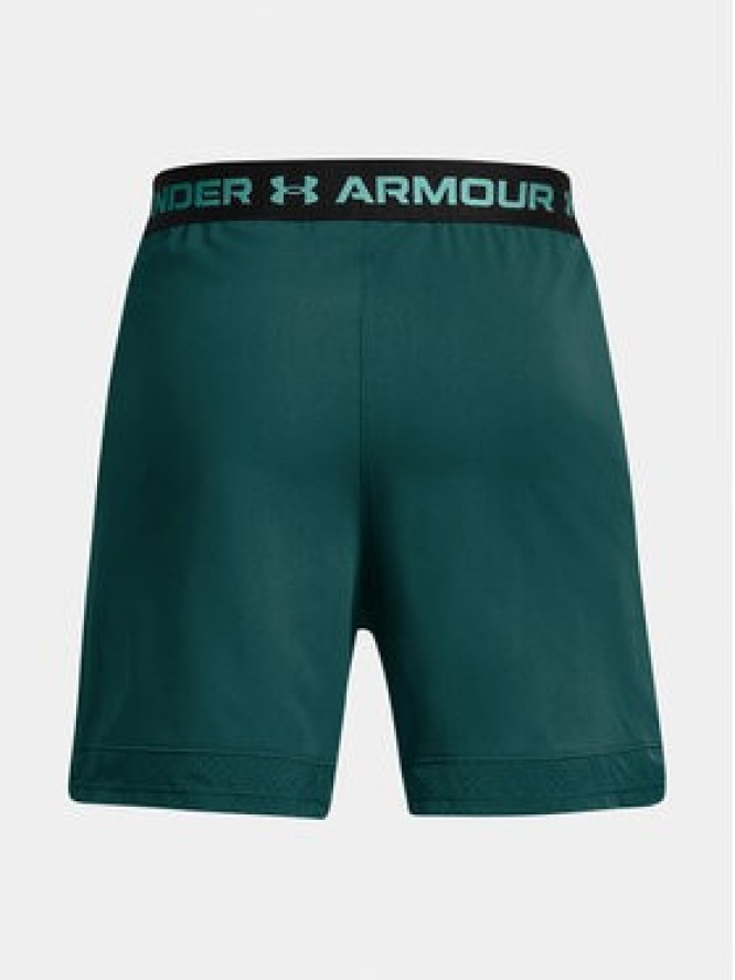 Under Armour Szorty sportowe Ua Vanish Woven 6In Shorts 1373718-449 Zielony Fitted Fit