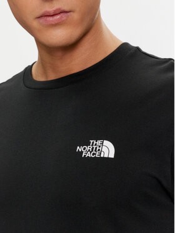 The North Face Longsleeve Simple Dome NF0A87QN Czarny Regular Fit