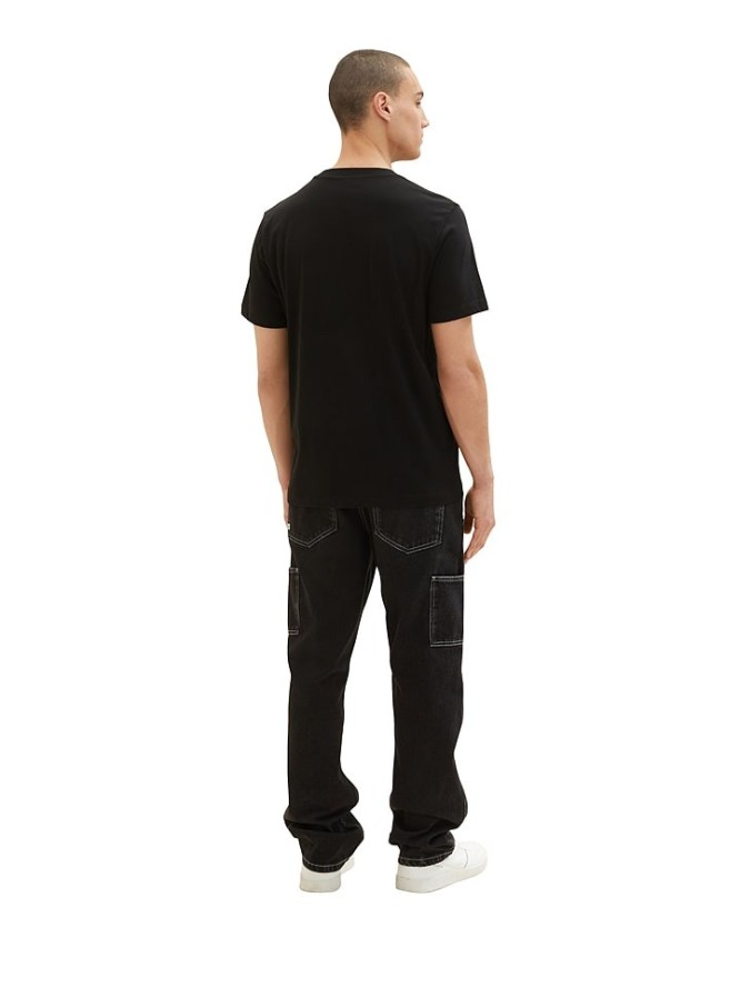 Tom Tailor Koszulka w kolorze czarnym rozmiar: L