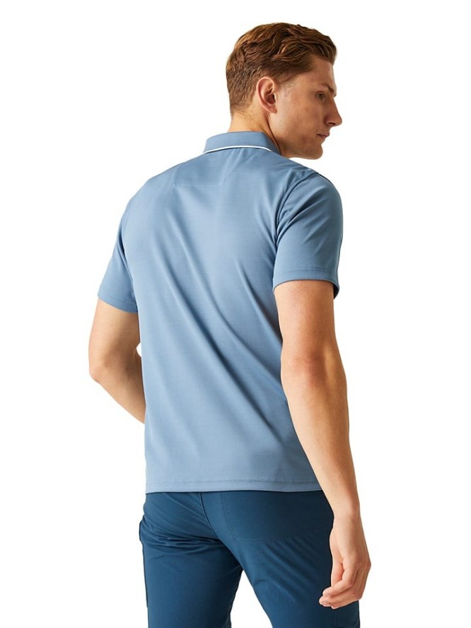 Regatta Funkcyjna koszulka polo "Maverik V" w kolorze błękitnym rozmiar: L