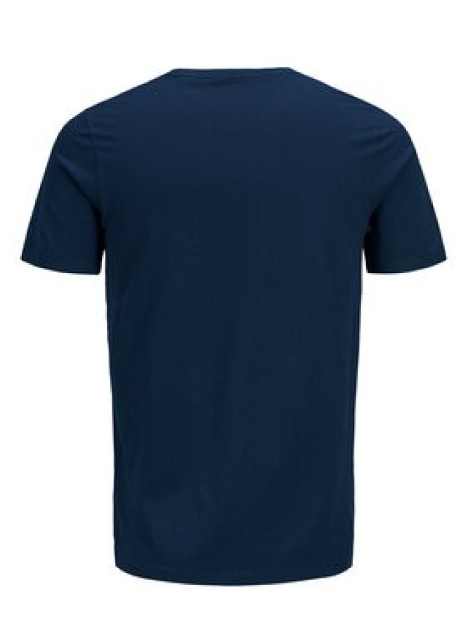Jack&Jones T-Shirt Corp Logo 12137126 Granatowy Slim Fit