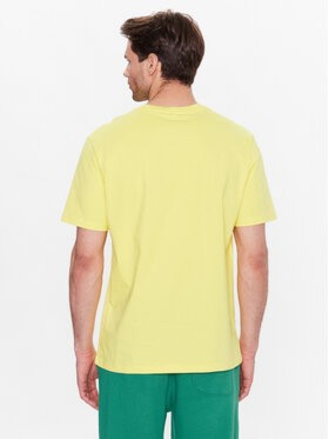 United Colors Of Benetton T-Shirt 3MI5J1AF7 Żółty Regular Fit