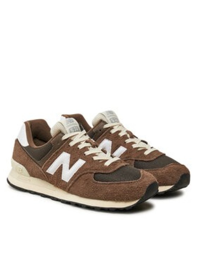 New Balance Sneakersy U574RBI Brązowy