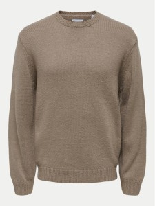 Only & Sons Sweter Anthony 22029798 Beżowy Regular Fit