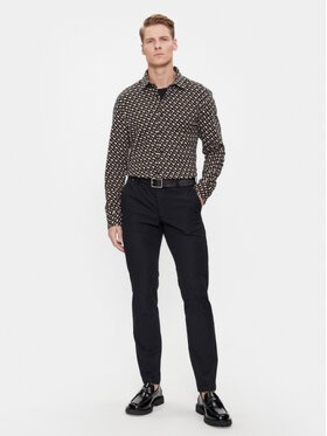 Boss Koszula C-Hal-Kent-C1-223 50508833 Beżowy Slim Fit