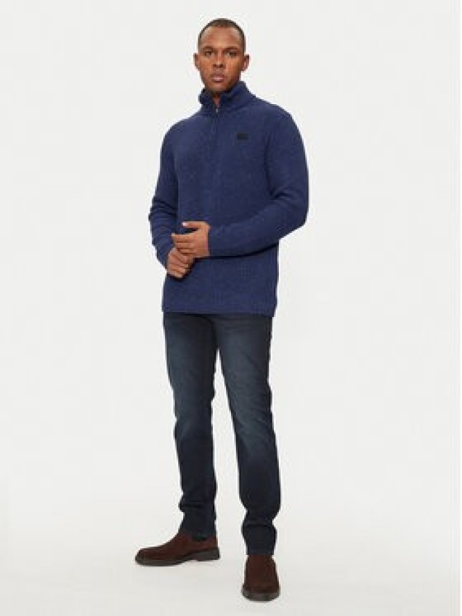 G-Star Raw Sweter D25123-D754 Granatowy Regular Fit