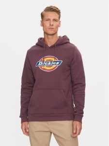 Dickies Bluza Icon Logo DK0A4XCB Fioletowy Regular Fit