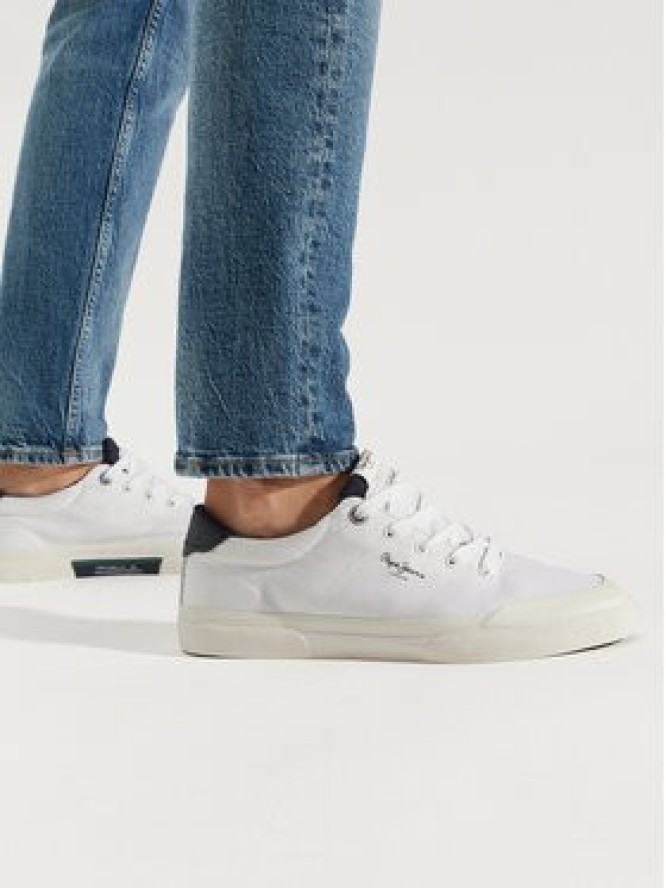 Pepe Jeans Sneakersy Kenton Serie M PMS31041 Biały