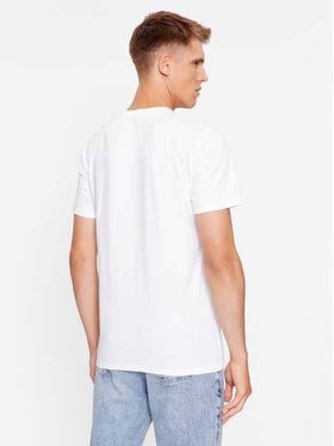 Guess T-Shirt M3BI64 KBXG1 Biały Slim Fit