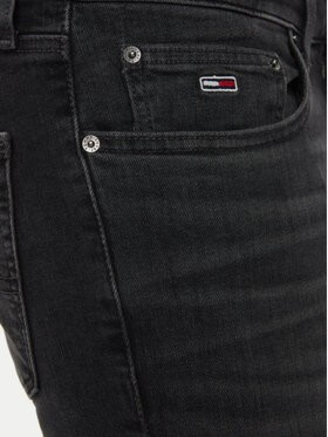 Tommy Jeans Jeansy Scanton DM0DM19301 Czarny Slim Fit
