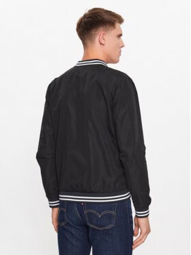 Jack&Jones Kurtka bomber Splash 12234723 Czarny Regular Fit