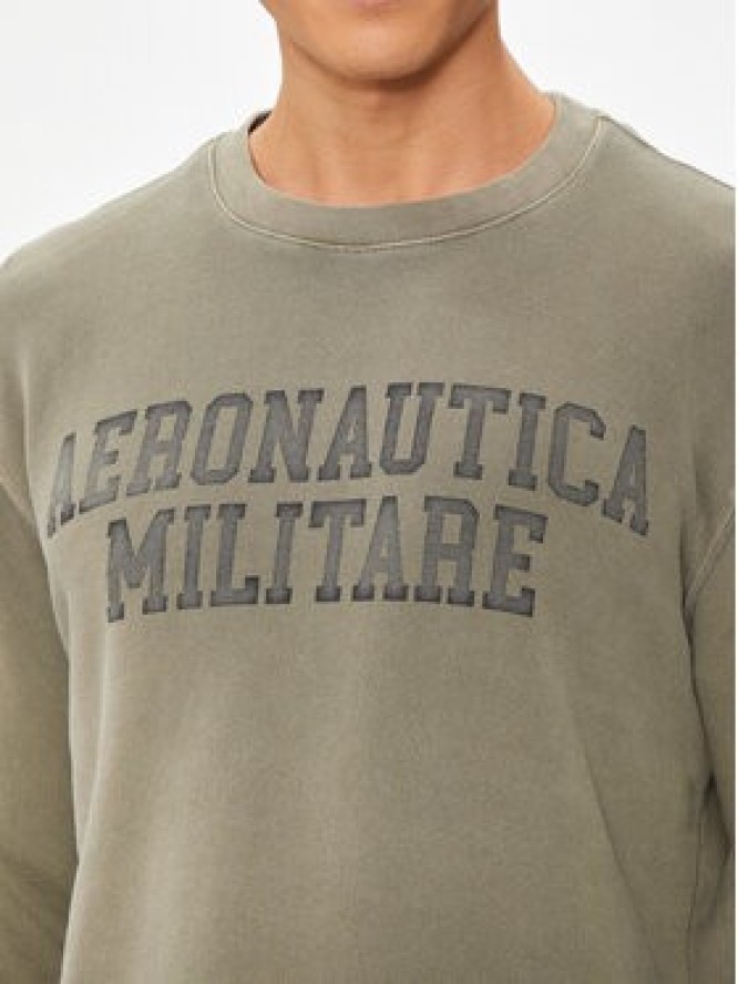 Aeronautica Militare Bluza 241FE1898F548 Zielony Comfort Fit