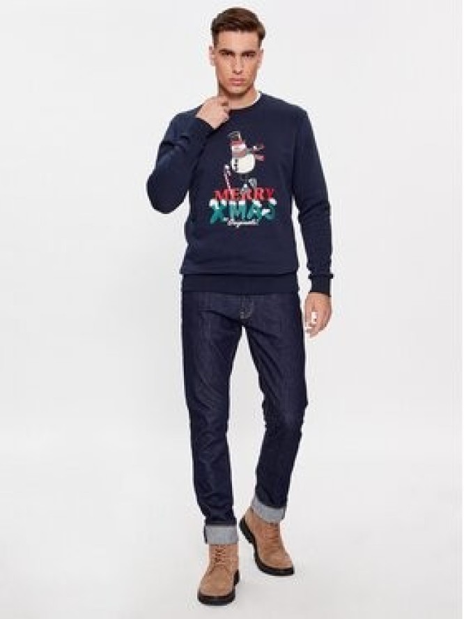 Jack&Jones Bluza 12247523 Granatowy Standard Fit