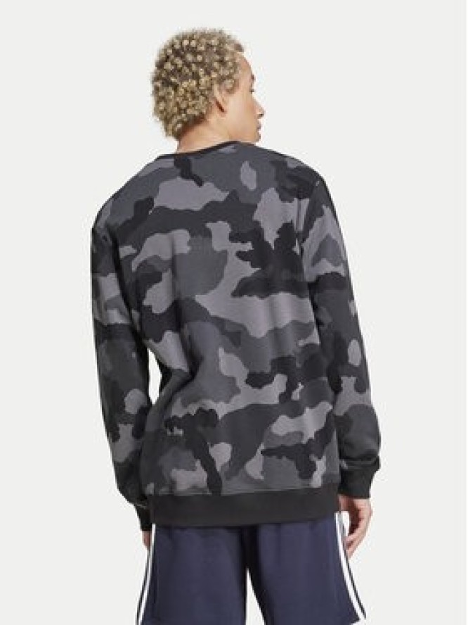 adidas Bluza Seasonal Essentials Camouflage IY6633 Szary Regular Fit