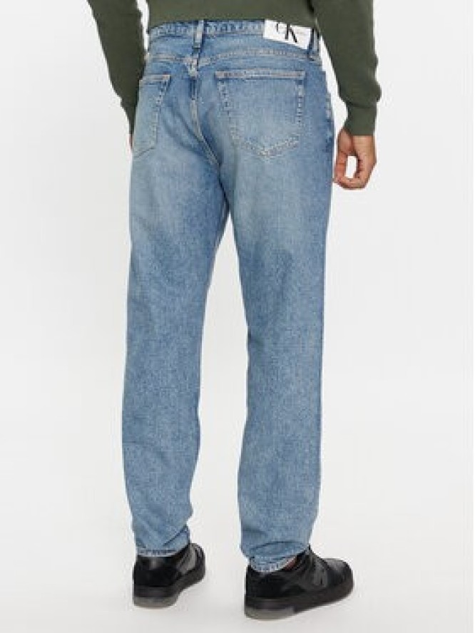 Calvin Klein Jeans Jeansy Regular Taper J30J324556 Niebieski Regular Fit