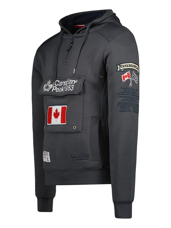 Canadian Peak Bluza "Galapagos" w kolorze antracytowym rozmiar: XXL