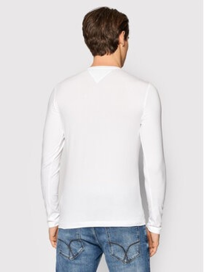 Tommy Hilfiger Longsleeve MW0MW10804 Biały Slim Fit