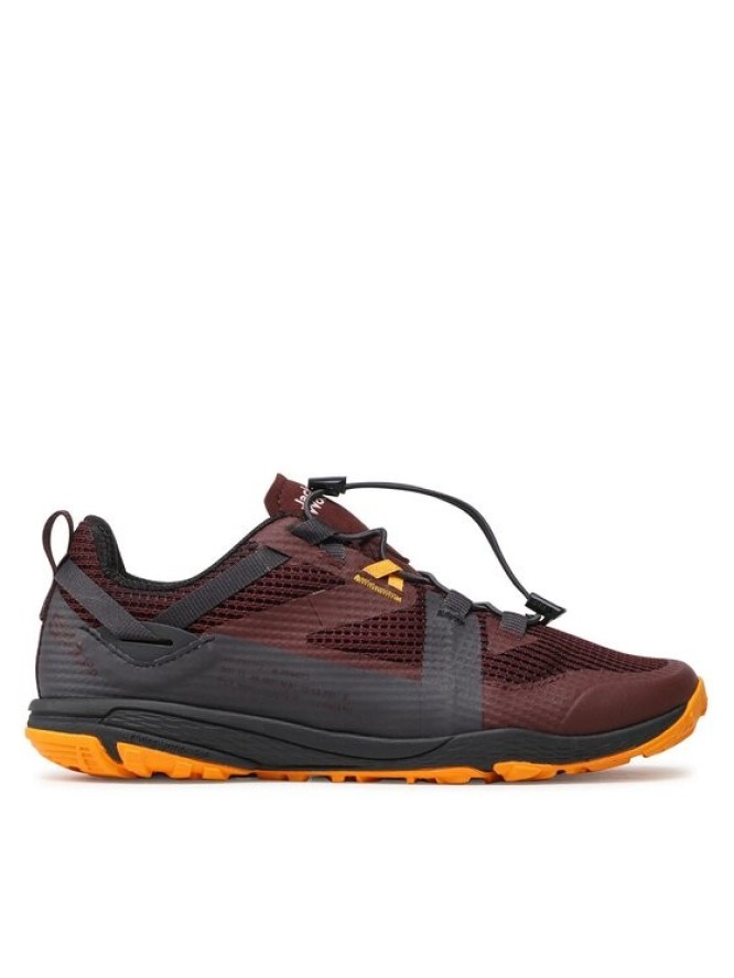 Jack Wolfskin Sneakersy Spirit Low M 4056611 Bordowy