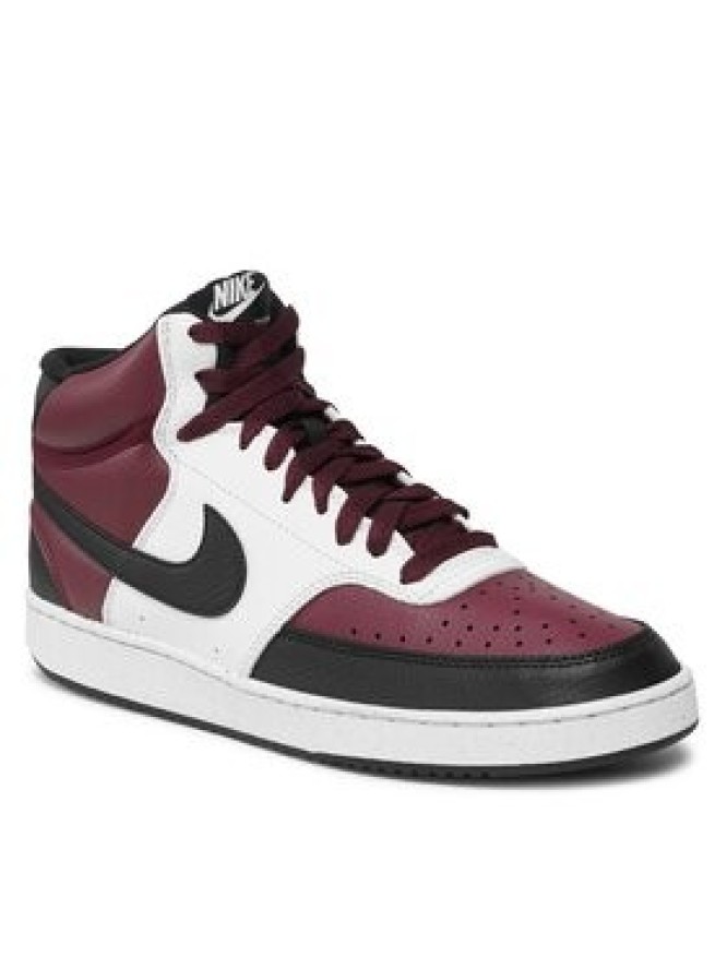 Nike Sneakersy Court Vision Mid Nn DN3577 600 Bordowy