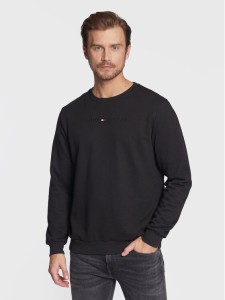 Tommy Hilfiger Bluza Track UM0UM02624 Czarny Relaxed Fit