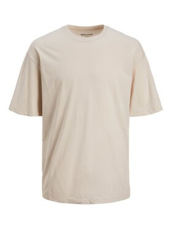 Jack&Jones T-Shirt Brink 12185628 Beżowy Loose Fit