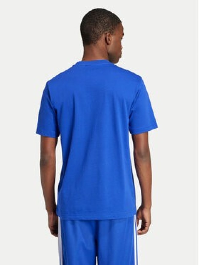 adidas T-Shirt adicolor Trefoil IZ3058 Niebieski Regular Fit