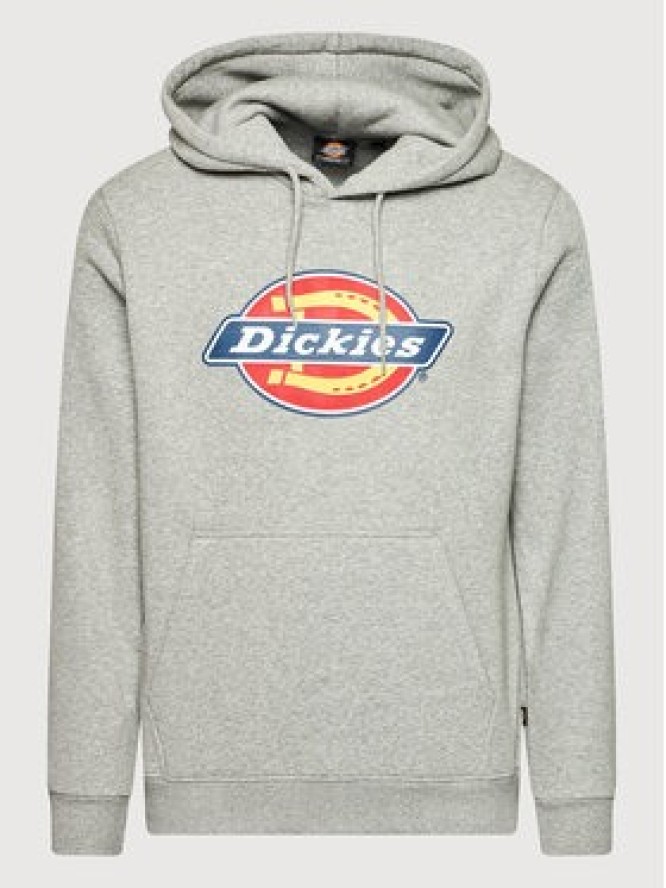 Dickies Bluza Icon Logo DK0A4XCBGYM Szary Regular Fit