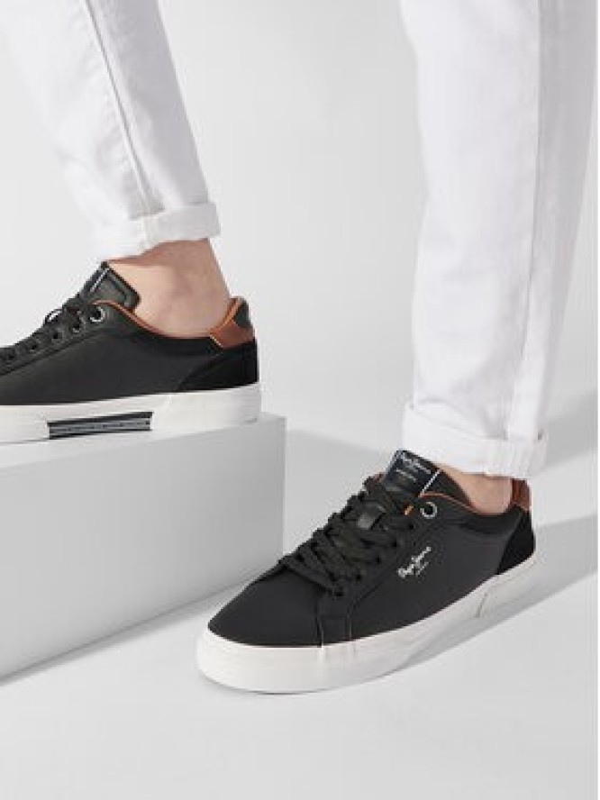 Pepe Jeans Sneakersy Kenton Court PMS30839 Czarny