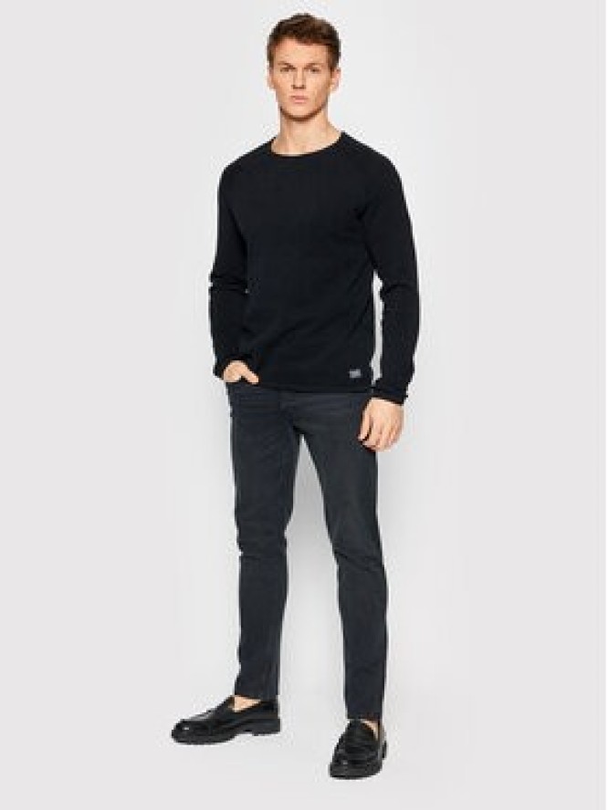 Jack&Jones Sweter Hill 12157321 Czarny Regular Fit