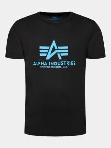 Alpha Industries T-Shirt Basic 100501 Czarny Regular Fit