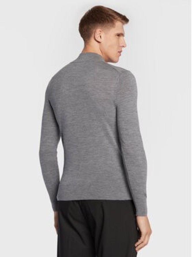 Calvin Klein Sweter Superior K10K110424 Szary Regular Fit