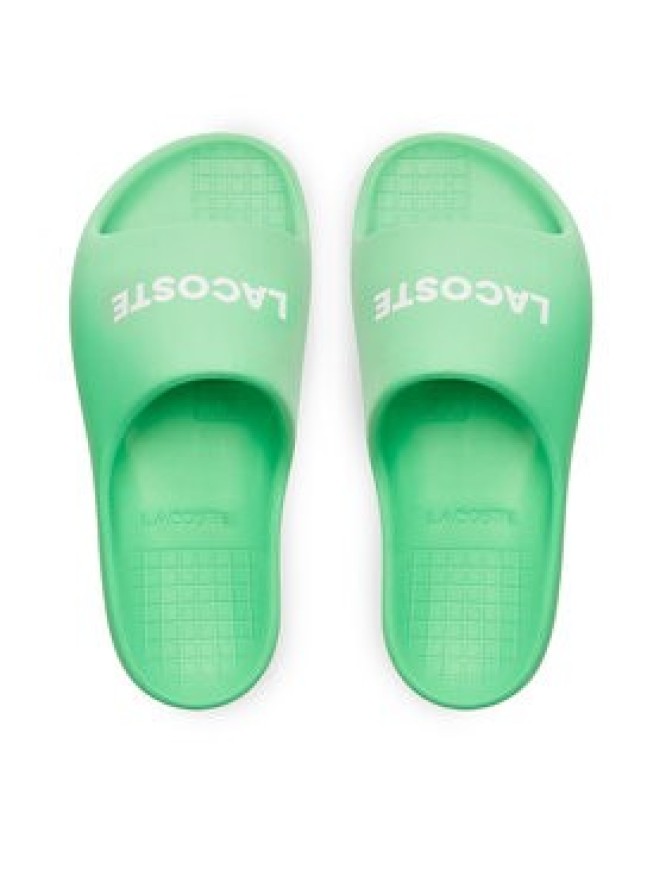 Lacoste Klapki Branded Serve Slide 2.0 747CMA0015 Zielony