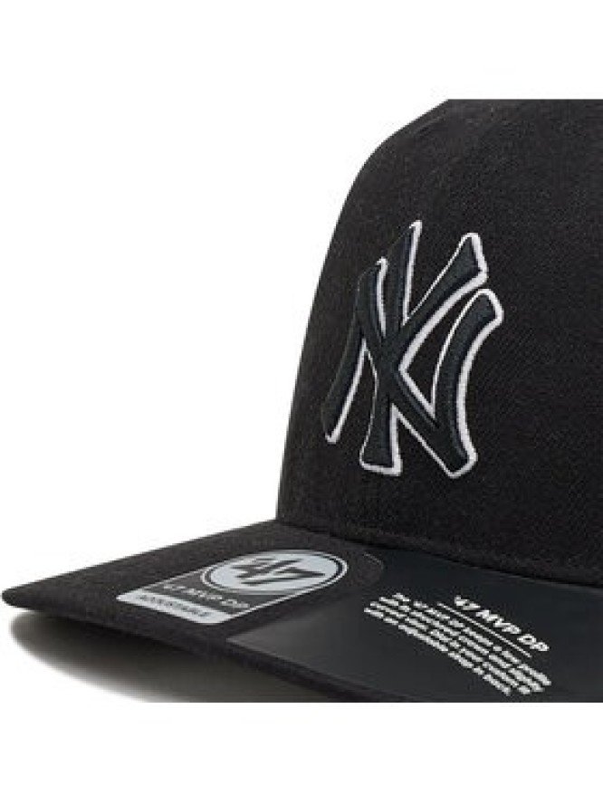 47 Brand Czapka z daszkiem New York Yankees Cold Zone '47 B-CLZOE17WBP-BKB Czarny