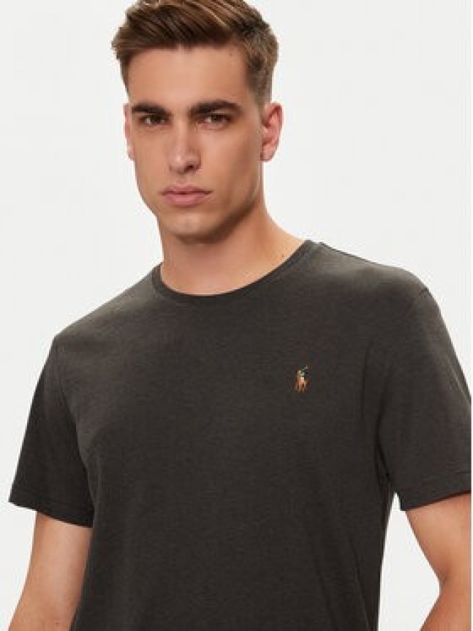 Polo Ralph Lauren T-Shirt 710740727044 Szary Slim Fit