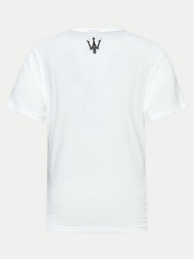 North Sails T-Shirt 453023 Biały Regular Fit