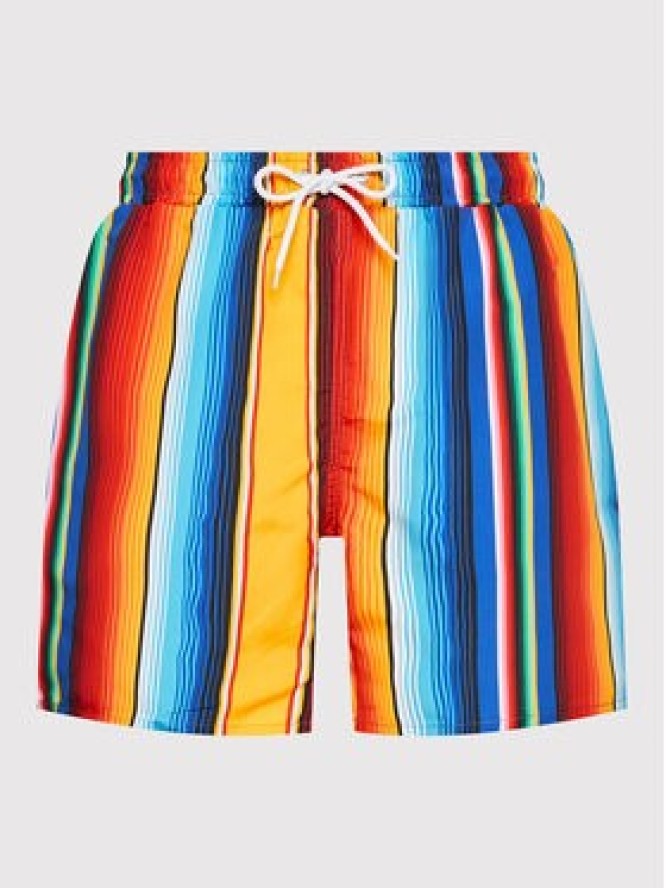Mr. GUGU & Miss GO Szorty kąpielowe Mexican Stripes Kolorowy Regular Fit
