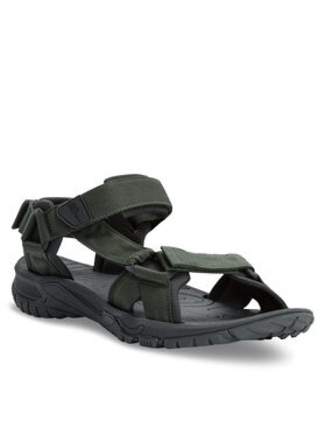 Jack Wolfskin Sandały Lakewood Ride Sandal M 4019021 Khaki