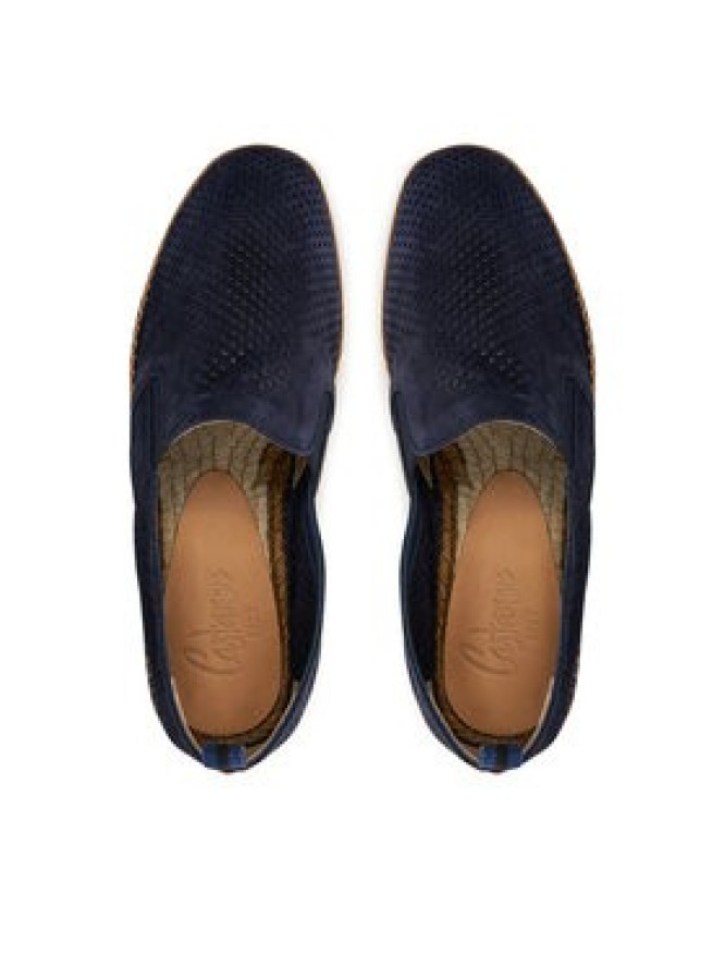 Castañer Espadryle Joel Pierced T/186 023415 Niebieski