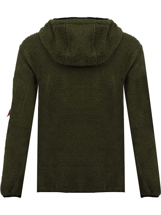 Geographical Norway Bluza polarowa "Terifique" w kolorze khaki rozmiar: S
