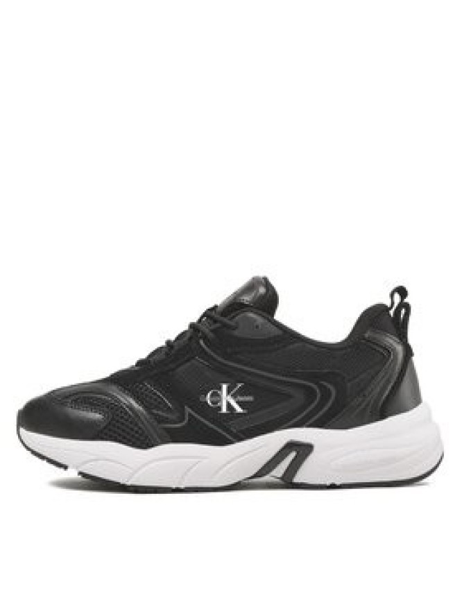 Calvin Klein Jeans Sneakersy Retro Tennis Su-Mesh YM0YM00589 Czarny