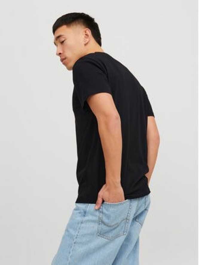 Jack&Jones T-Shirt Corp 12233999 Czarny Standard Fit