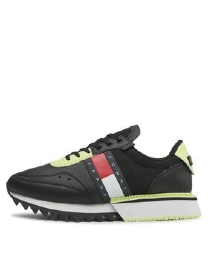 Tommy Jeans Sneakersy Cleated EM0EM01168 Czarny