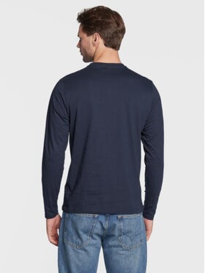 North Sails Longsleeve 692813 Granatowy Regular Fit