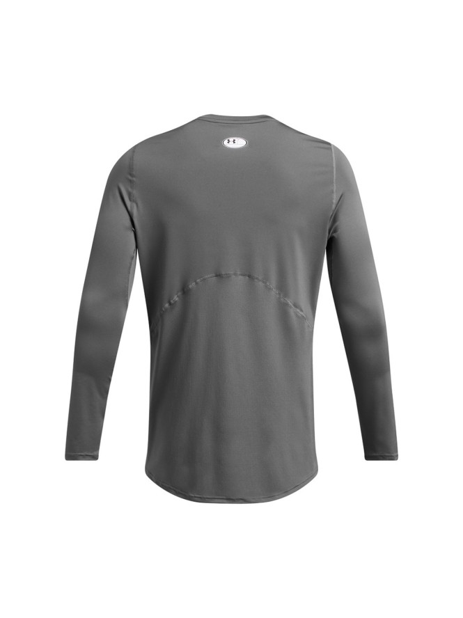 Longsleeve treningowy męski Under Armour UA Hg Armour Fitted Ls - szary