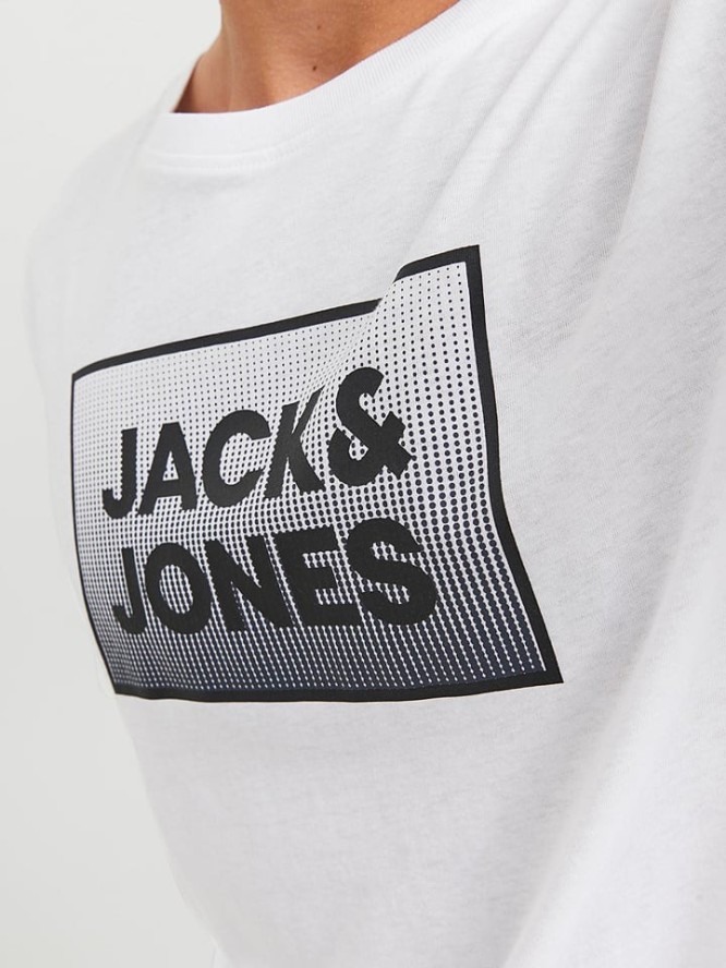 Jack & Jones Koszulka w kolorze białym rozmiar: XL