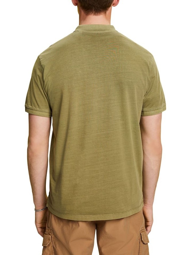 ESPRIT Koszulka polo w kolorze khaki rozmiar: S