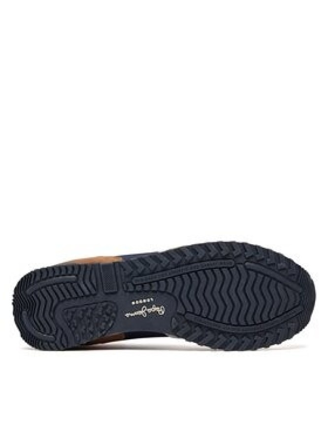 Pepe Jeans Sneakersy London Class M PMS40011 Brązowy